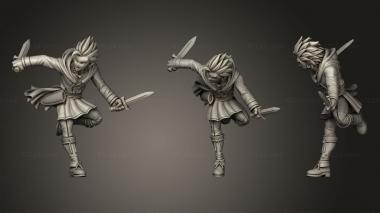 Military figurines Spike 3d model